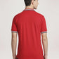 Colorplus Men Medium Red Solid Tailored Fit Casual T-Shirt