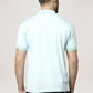 Park Avenue Men Medium Green Printed Slim Fit Casual Polo