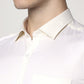 Park Avenue Men Light Yellow Solid Slim Fit Work Shirt