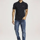 Parx Men Blue Printed Regular Fit Casual Polo