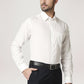 Park Avenue Men Light Fawn Solid Regular Fit Work Shirt