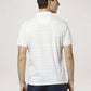 Park Avenue Men White Solid Slim Fit Casual Polo