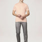 Park Avenue Men Medium Red Solid Slim Fit Casual T-Shirt