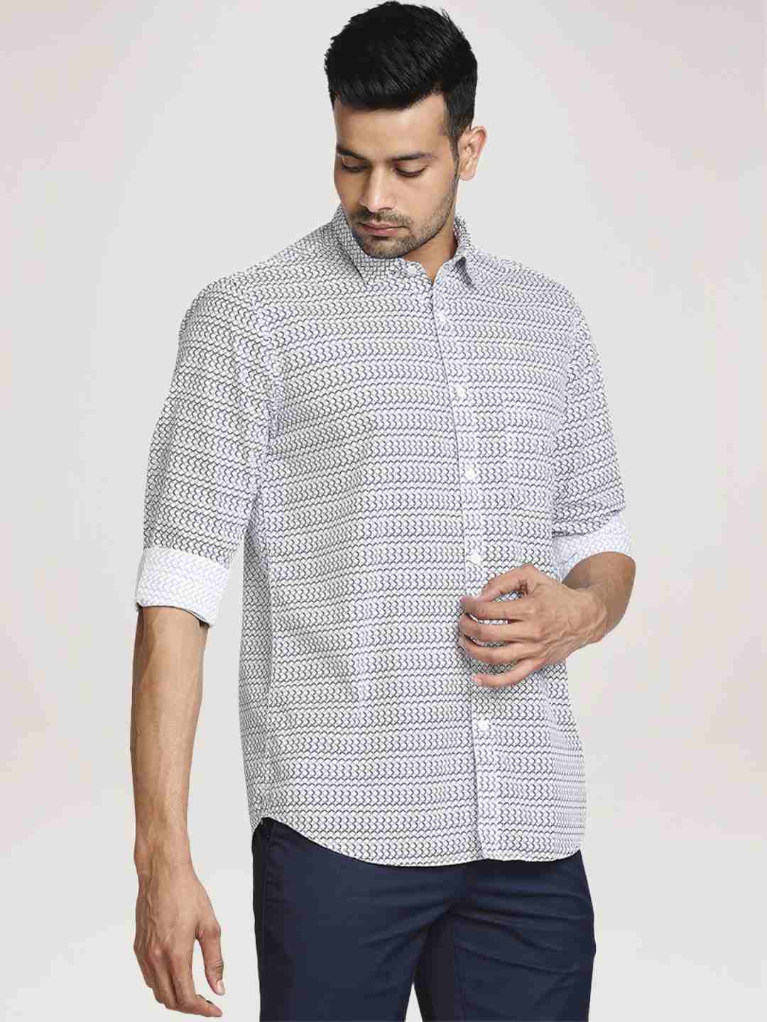Medium Blue Shirts