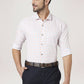 Park Avenue Men Medium Blue Checks Slim Fit Party Shirt