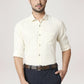 Park Avenue Men Medium Orange Checks Slim Fit Party Shirt