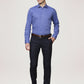 Park Avenue Men Blue Solid Slim Fit Work Shirt