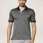 Raymond Men Black Solid Regular Fit Casual T-Shirt