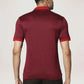 Raymond Men Dark Maroon Solid Regular Fit Casual T-Shirt