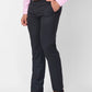 Raymond Men Black Structure Slim Fit Polyester Blend Trouser