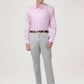 Park Avenue Men Light Red Solid Slim Fit Work Shirt