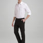 Colorplus Men Dark Green Solid Regular Fit Casual chinos