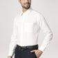 Park Avenue Men Light Fawn Solid Regular Fit Work Shirt