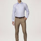 Park Avenue Men Light Blue Solid Regular Fit Work Shirt