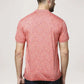 Park Avenue Men Medium Red Printed Slim Fit Casual Polo