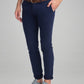 Parx Men Blue Solid Tapered Fit Work Trouser