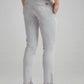Parx Men Medium Grey Solid Super Slim Fit Work Trouser