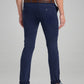 Parx Men Blue Solid Tapered Fit Work Trouser