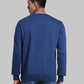 Men Tailored Fit  Green Sweatshirt