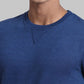 Men Tailored Fit  Green Sweatshirt