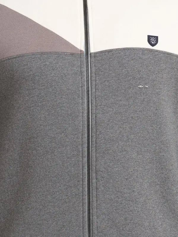 Men Tailored Fit Green Sweatshirt