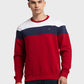 Men Tailored Fit Blue Sweatshirt