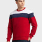 Men Tailored Fit Blue Sweatshirt