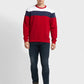 Men Tailored Fit Blue Sweatshirt