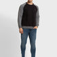Men Tailored Fit Brown Sweatshirt