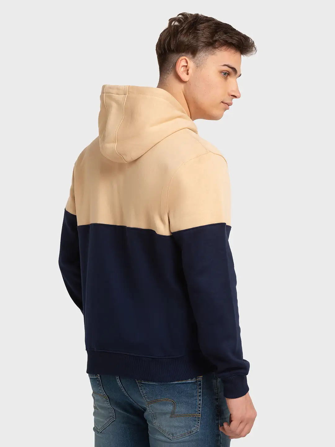 Men Tailored Fit Red Sweatshirt