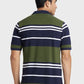 Men Regular Fit Blue Polo