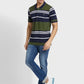 Men Regular Fit Blue Polo