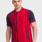 Men Tailored Fit Blue Polo