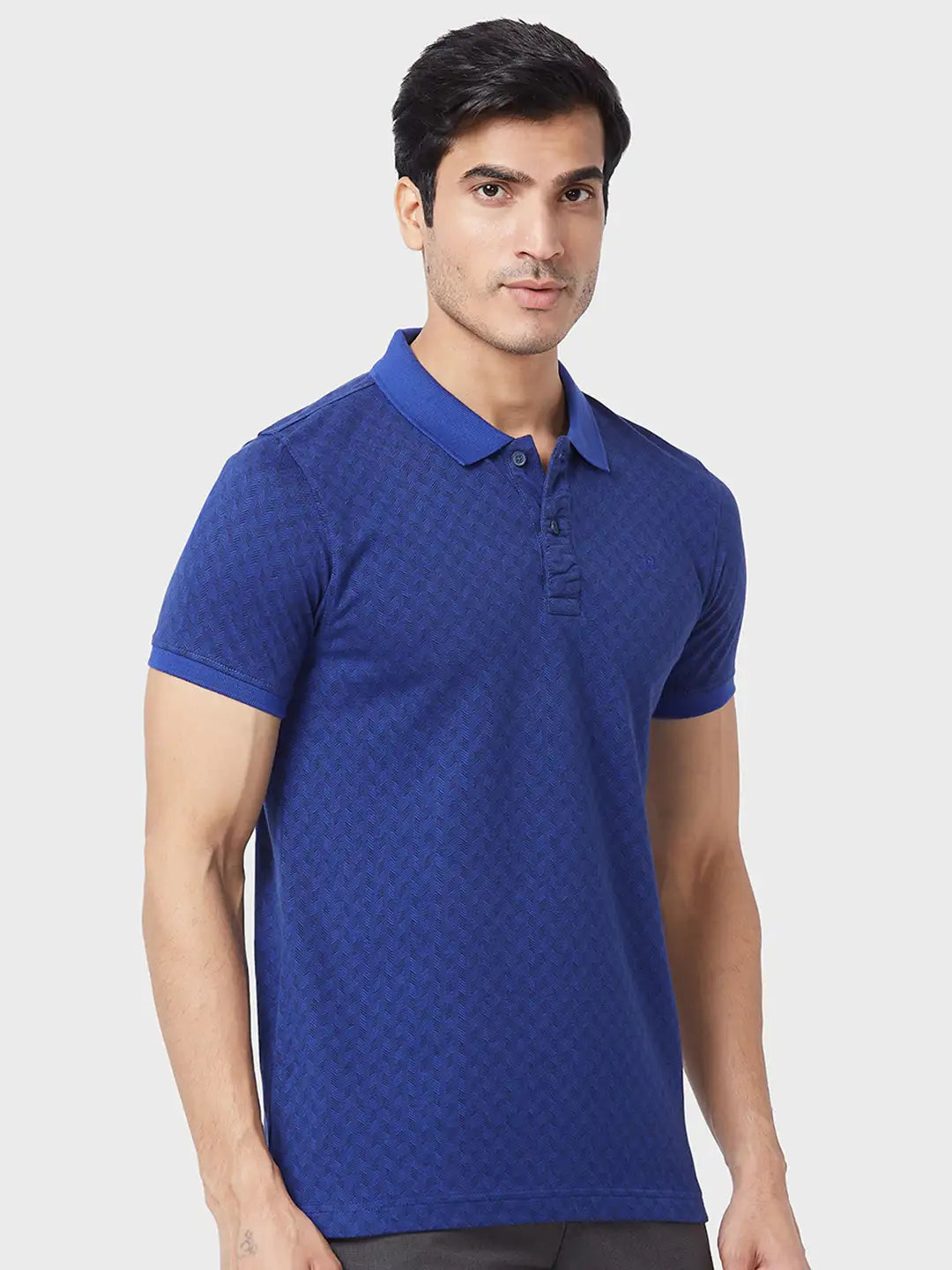 Men Contemporary Fit Green Shirt