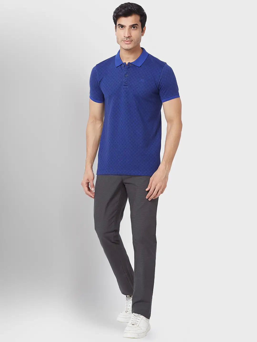 Men Contemporary Fit Green Shirt