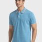 Men Tailored Fit Light Green Polo