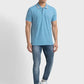 Men Tailored Fit Light Green Polo