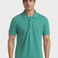 Men Tailored Fit Light Brown Polo