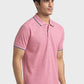 Men Tailored Fit Blue Polo