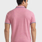 Men Tailored Fit Blue Polo