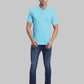 ColorPlus Regular Fit Printed Medium Red T-Shirt