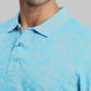 ColorPlus Regular Fit Printed Medium Red T-Shirt