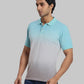 ColorPlus Regular Fit Ombre Medium Yellow T-Shirt