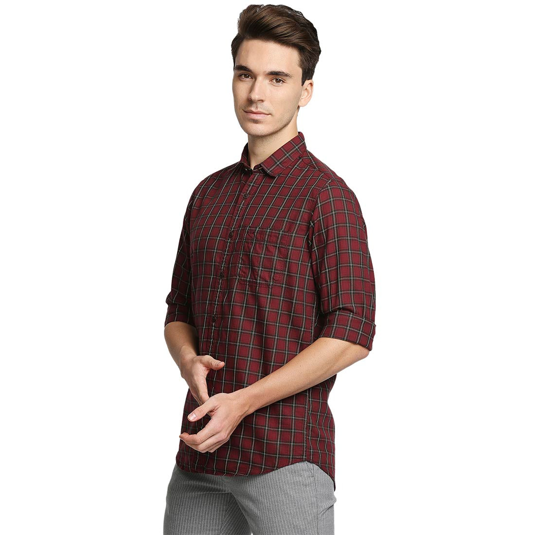 ColorPlus Dark Red Shirts