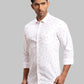 Men Tailored Fit Dark Blue Shirt