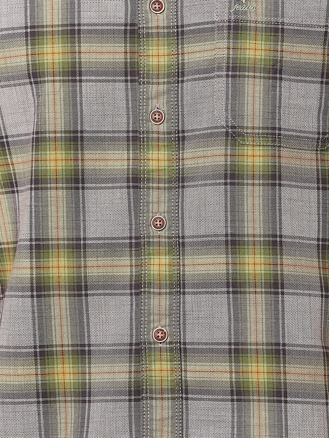Men Contemporary Fit Blue Shirt