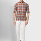 Men Contemporary Fit Blue Shirt