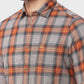 Men Contemporary Fit Blue Shirt