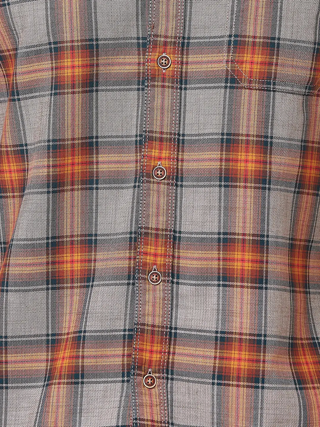 Men Contemporary Fit Blue Shirt
