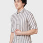 Men Tailored Fit Blue T-Shirt